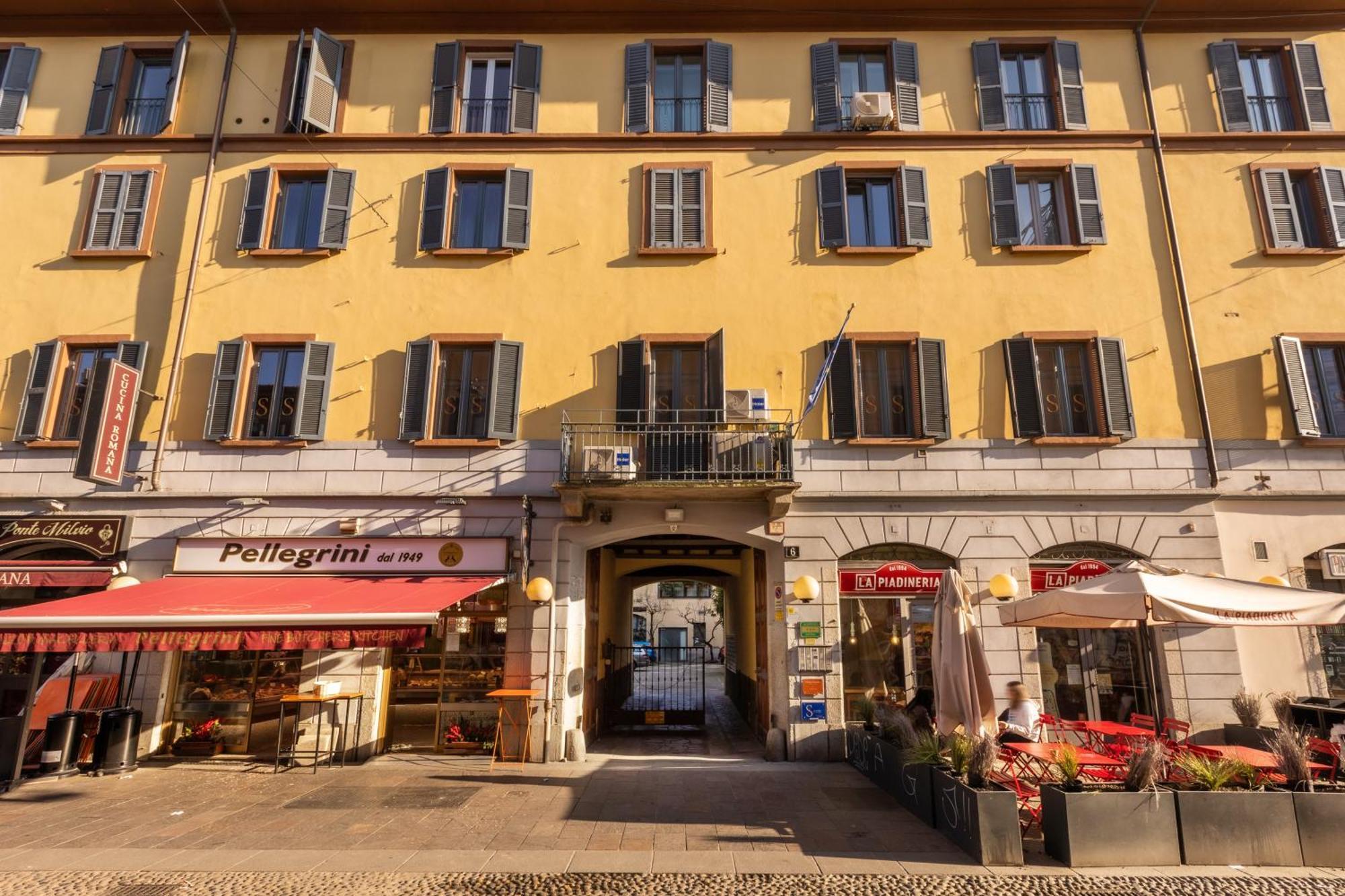 Tiny & Tidy Studio In The Key Area Of Milan Exterior photo