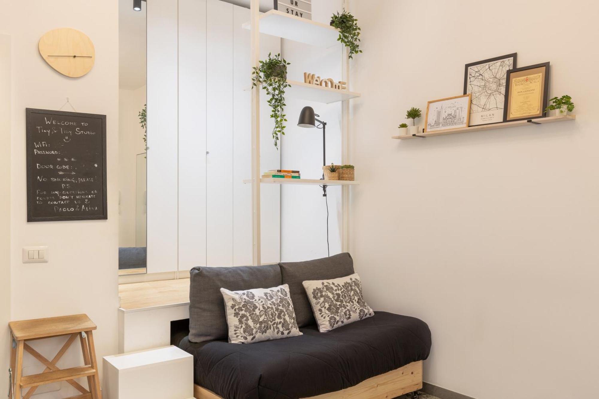 Tiny & Tidy Studio In The Key Area Of Milan Exterior photo